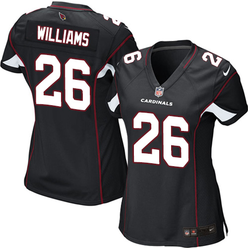 Women's Limited Brandon Williams Nike Jersey Black Alternate - #26 NFL Arizona Cardinals